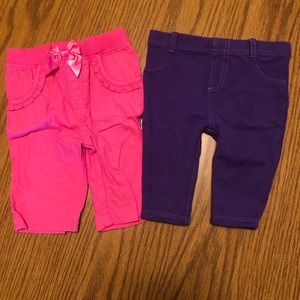 Set of Baby Girl Pants